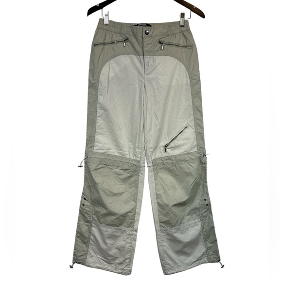 Silence + Noise Grey Lee Motocross Sage Streetwear Cargo Utility Pants Size S - Picture 2 of 14